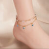 1362 Gold Plated Anklet