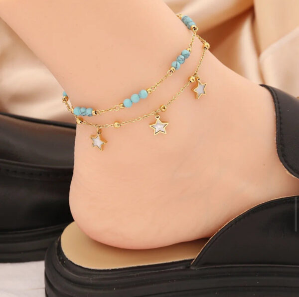 1341 Gold Plated Anklet