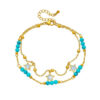 1341 Gold Plated Anklet