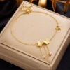 1343 Gold Plated Anklet