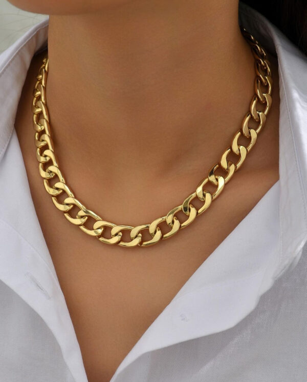 1350 Gold Plated Necklace & Bracelet