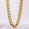 1350 Gold Plated Necklace & Bracelet