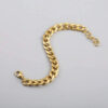 1350 Gold Plated Necklace & Bracelet
