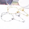 1345 Gold Plated Finger Bracelet