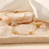 1349 Gold Plated Finger Bracelet