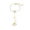 1349 Gold Plated Finger Bracelet