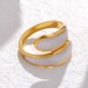 1355 Gold Plated Ring