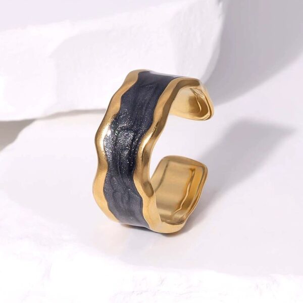 1361 Gold Plated Ring - Image 2