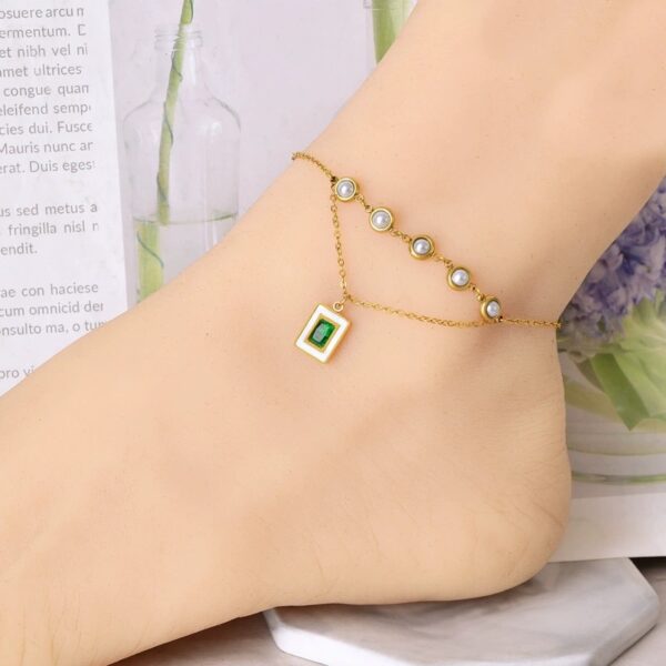 1368 Gold Plated Anklet