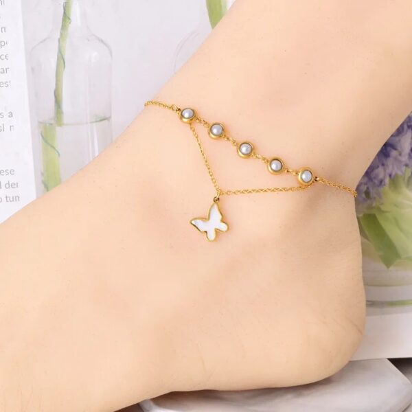 1369 Gold Plated Anklet
