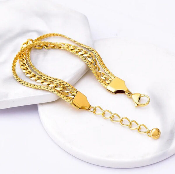 1363 Gold Plated Bracelet
