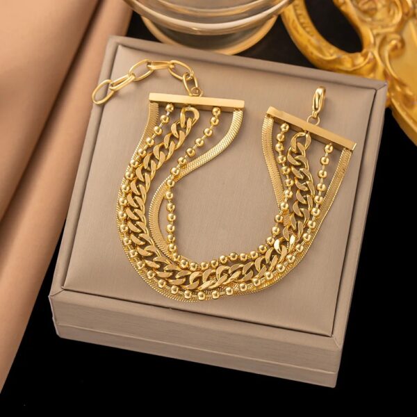 1364 Gold Plated Bracelet