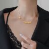 1279 Gold Plated Necklace