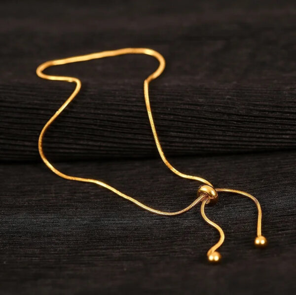 1365 Gold Plated Anklet - Image 9