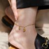 1197 Gold Plated Anklet
