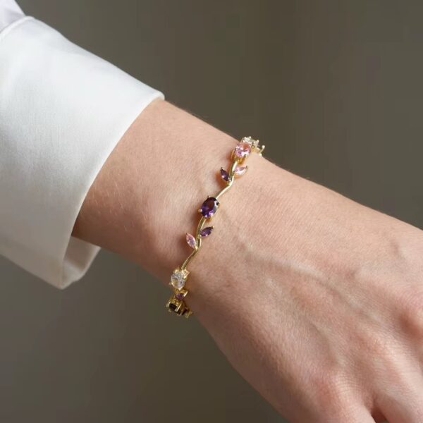 1258 Gold Plated Bracelet