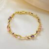 1258 Gold Plated Bracelet