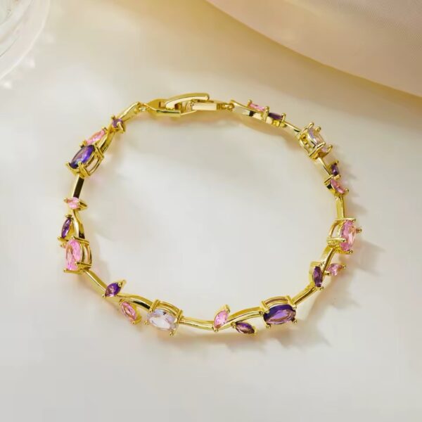 1258 Gold Plated Bracelet
