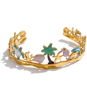 1312 Gold Plated Bangle