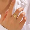 1334 Gold Plated Ring
