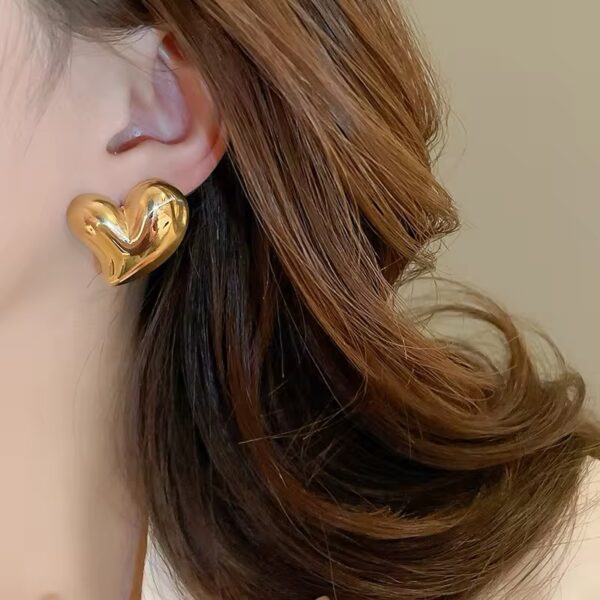 1387 Gold Plated Earrings - Image 4