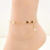 1396 Gold Plated Anklet