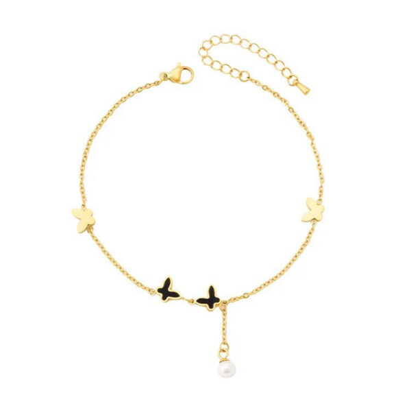 1396 Gold Plated Anklet - Image 8