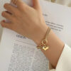 1410 Gold Plated Bracelet