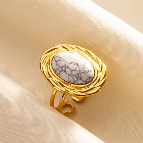 1405 Gold Plated Ring - Image 4
