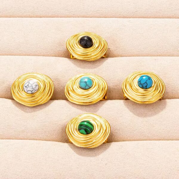 1406 Gold Plated Ring