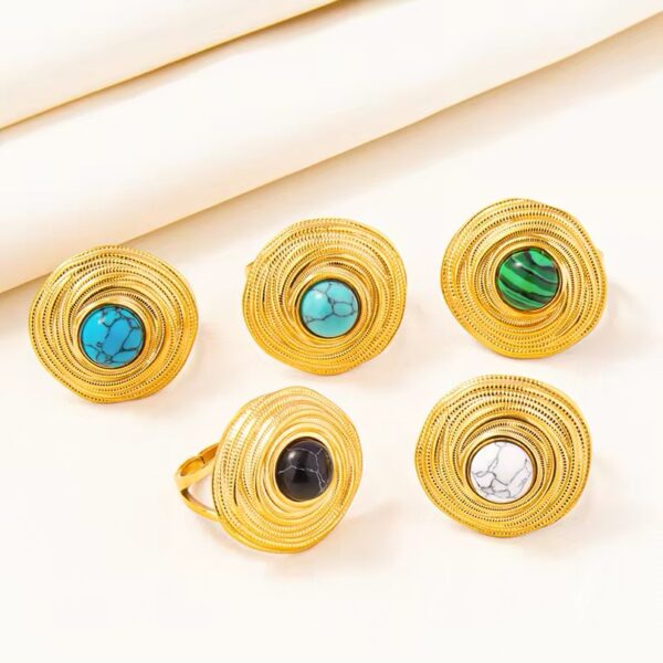1406 Gold Plated Ring