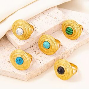1406 Gold Plated Ring