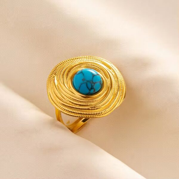 1406 Gold Plated Ring