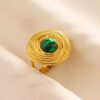1406 Gold Plated Ring