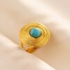 1406 Gold Plated Ring