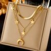 1407 Gold Plated Necklace