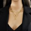 1407 Gold Plated Necklace