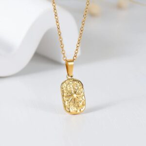 1408 Gold Plated Necklace
