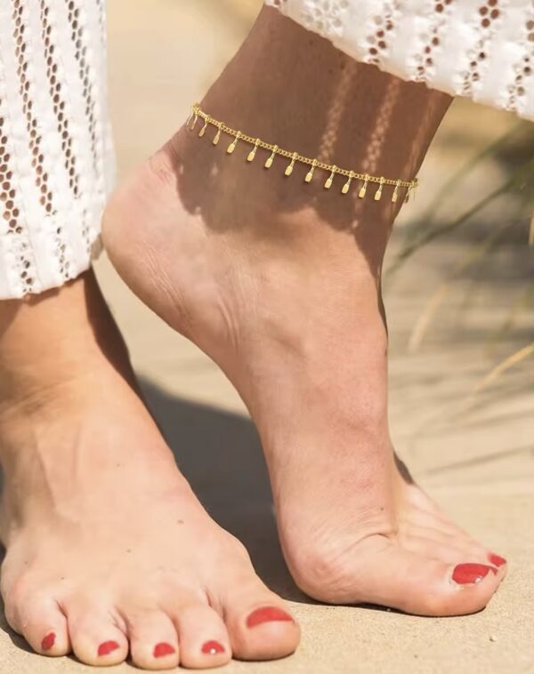 1412 Gold Plated Anklet