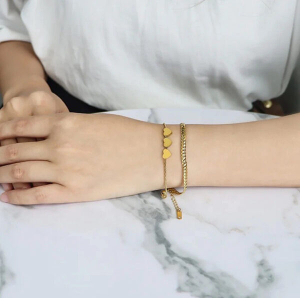 1418 Gold Plated Bracelet - Image 11