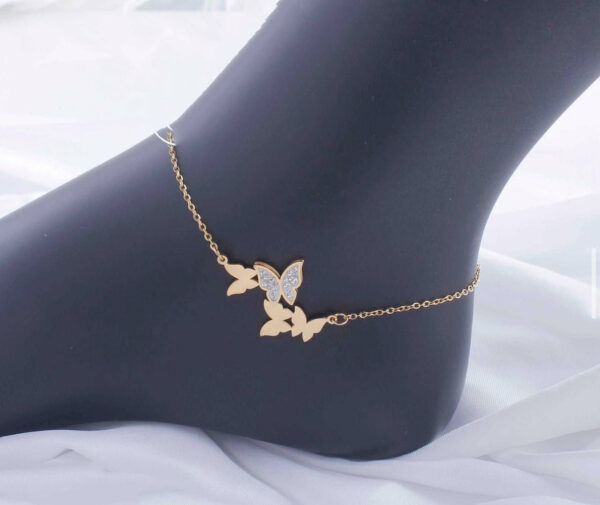 1417 Gold Plated Anklet