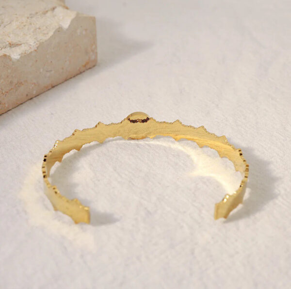 1416 Gold Plated Bangle - Image 5