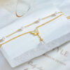1424 Gold Plated Anklet