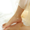 1425 Gold Plated Anklet