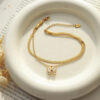 1425 Gold Plated Anklet
