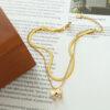 1425 Gold Plated Anklet