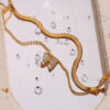 1425 Gold Plated Anklet