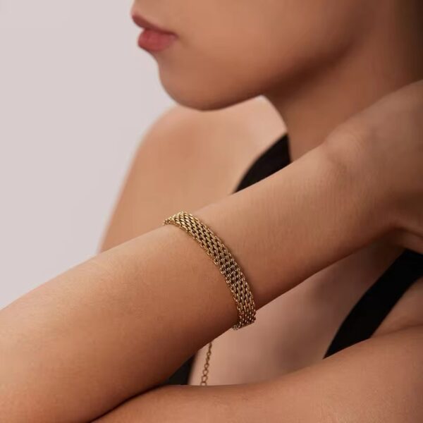1427 Gold Plated Bracelet - Image 6
