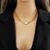 1431 Gold Plated Necklace