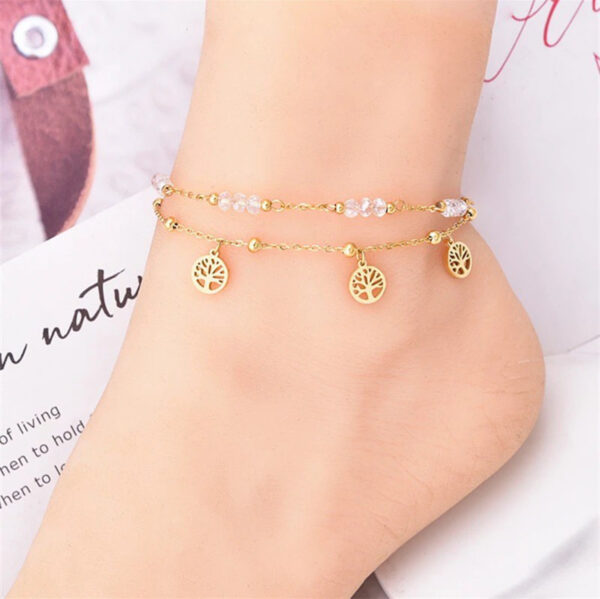 1430 Gold Plated Anklet